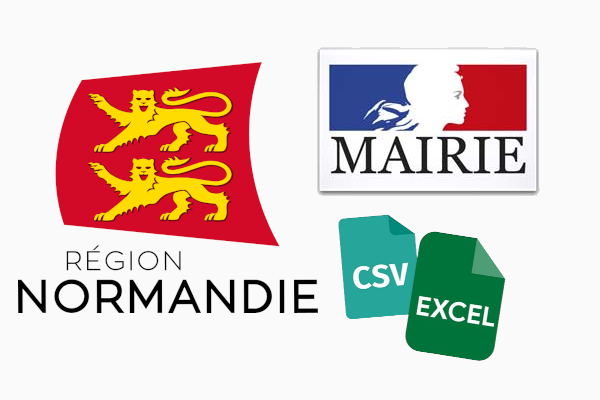 Fichiers des Mairies de la Région Normandie