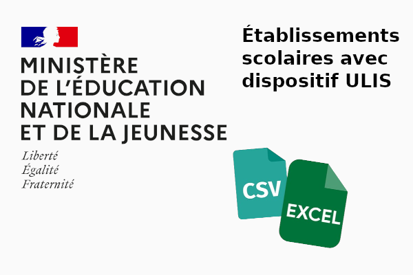 Établissements scolaires avec dispositif ULIS